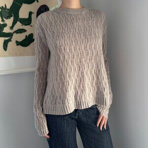 Inhabit Textured Open Back Sweater, size XS